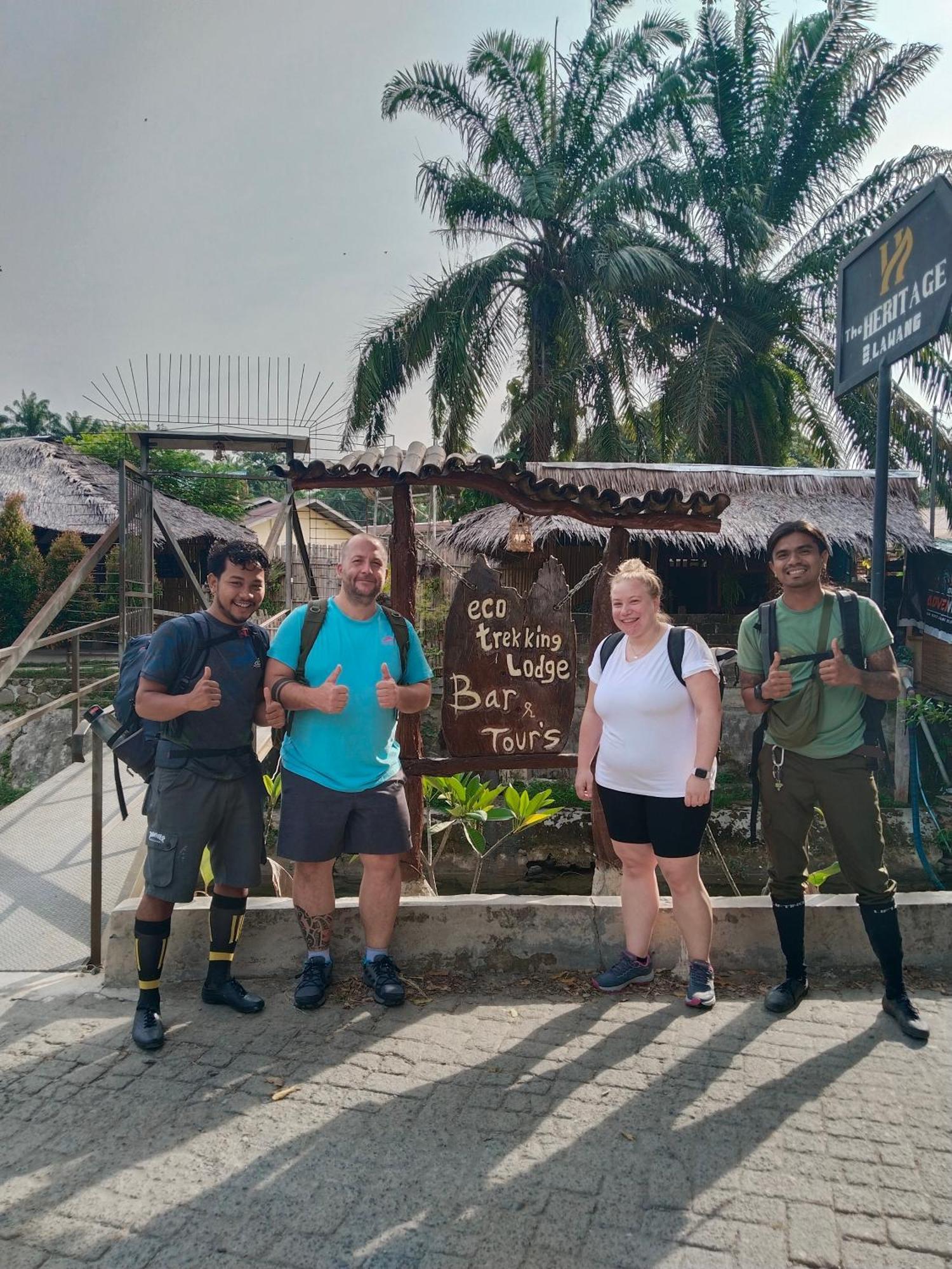 Eco Trekking Lodge, Bar & Jungle Tour'S บูกิตลาวัง ภายนอก รูปภาพ